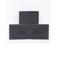 Ostrich Calfskin Leather Slim Billfold